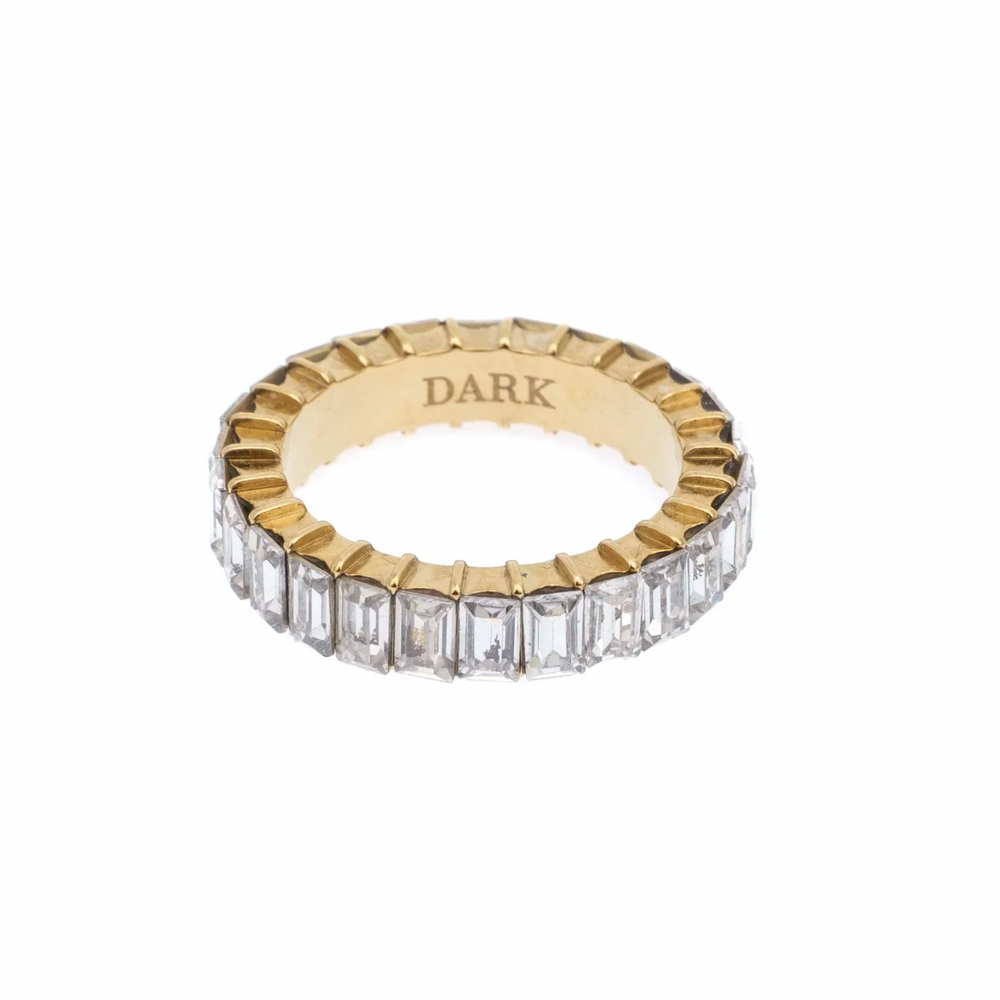 Baguette Crystal Ring