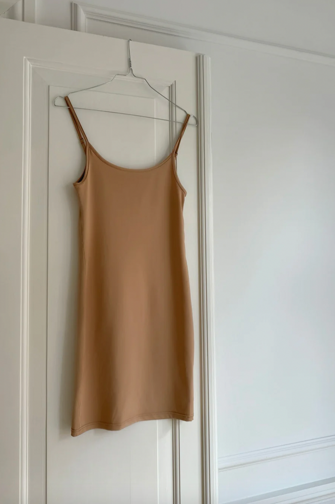 Emma Slip dress Beige