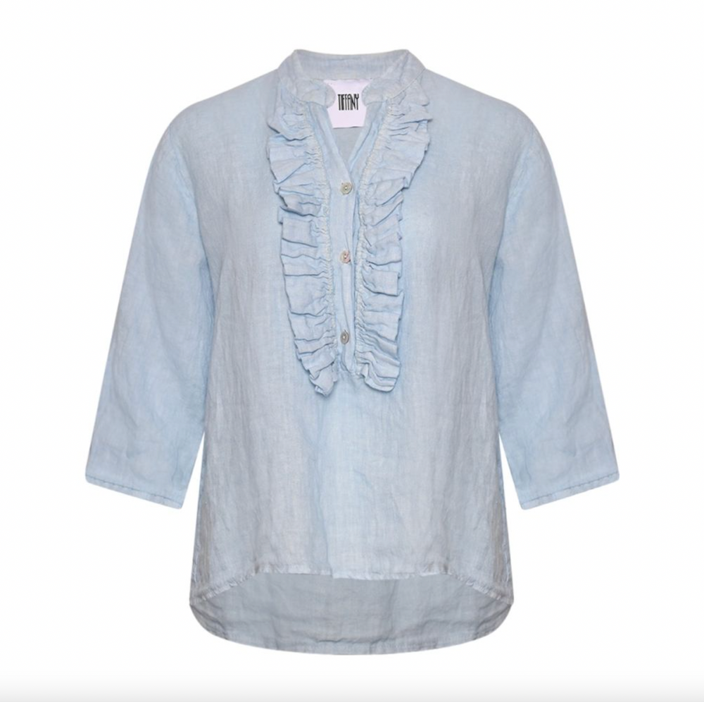 Harper Bluse Light Blue