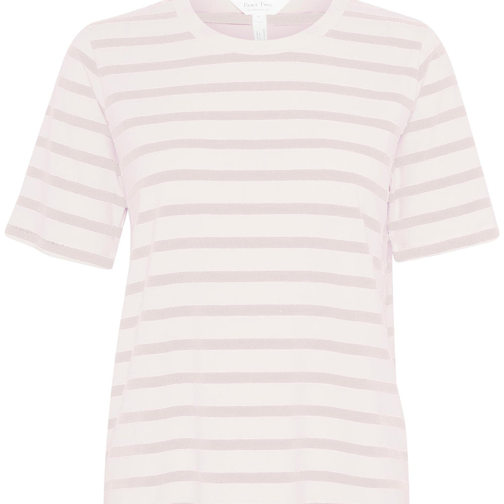 Ratani Tee French Oak And White Stripe