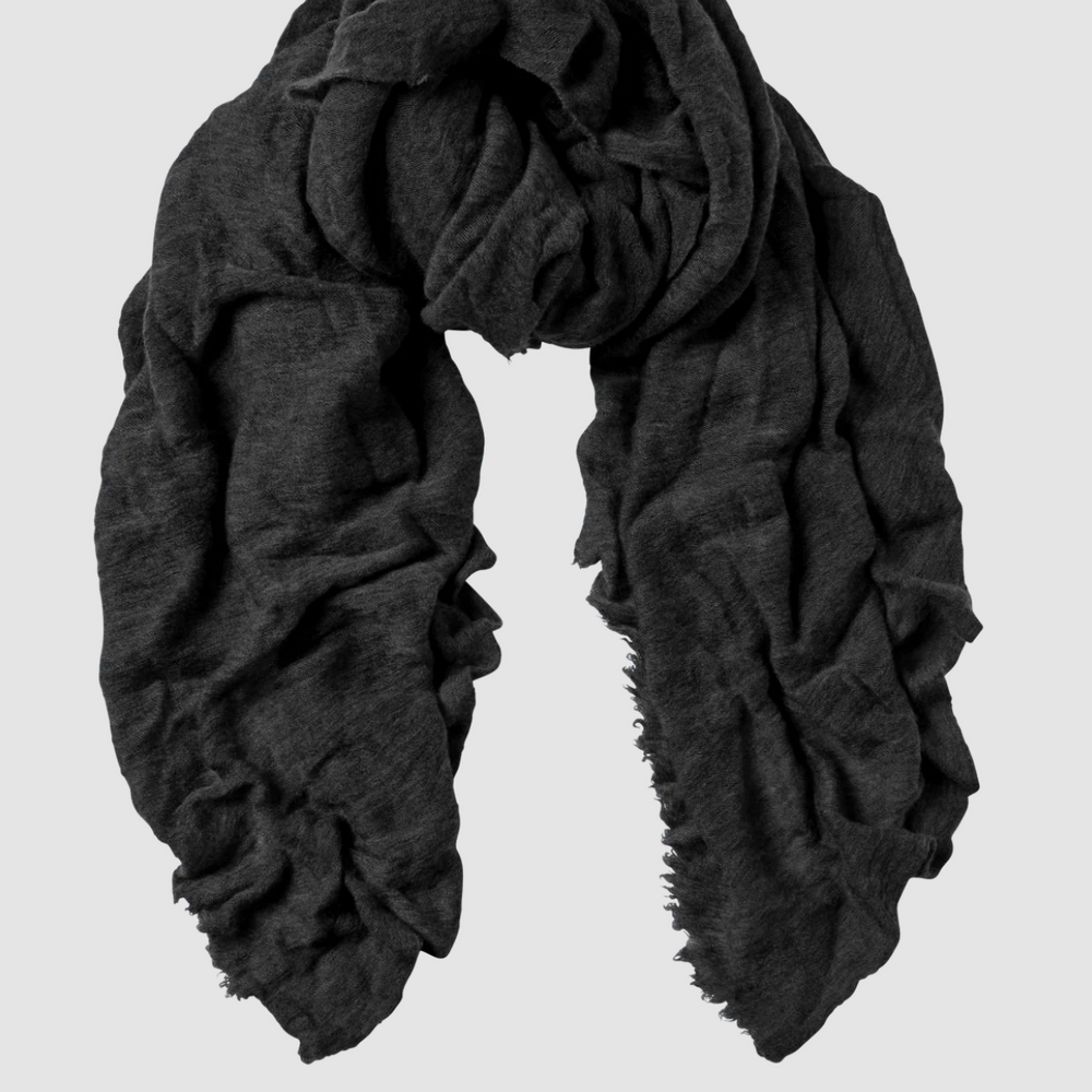 Milano Luxury Scarf Dark Grey