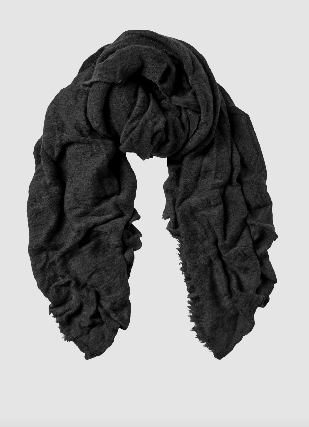 Milano Luxury Scarf Dark Grey