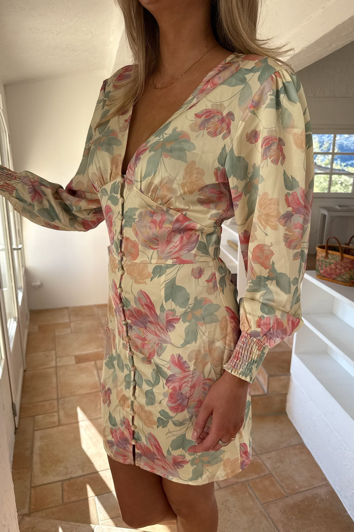 Addy Dress PREORDER Pastel Garden
