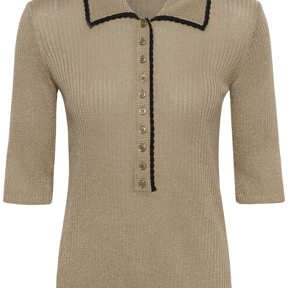 Laisa Polo Pullover Dune