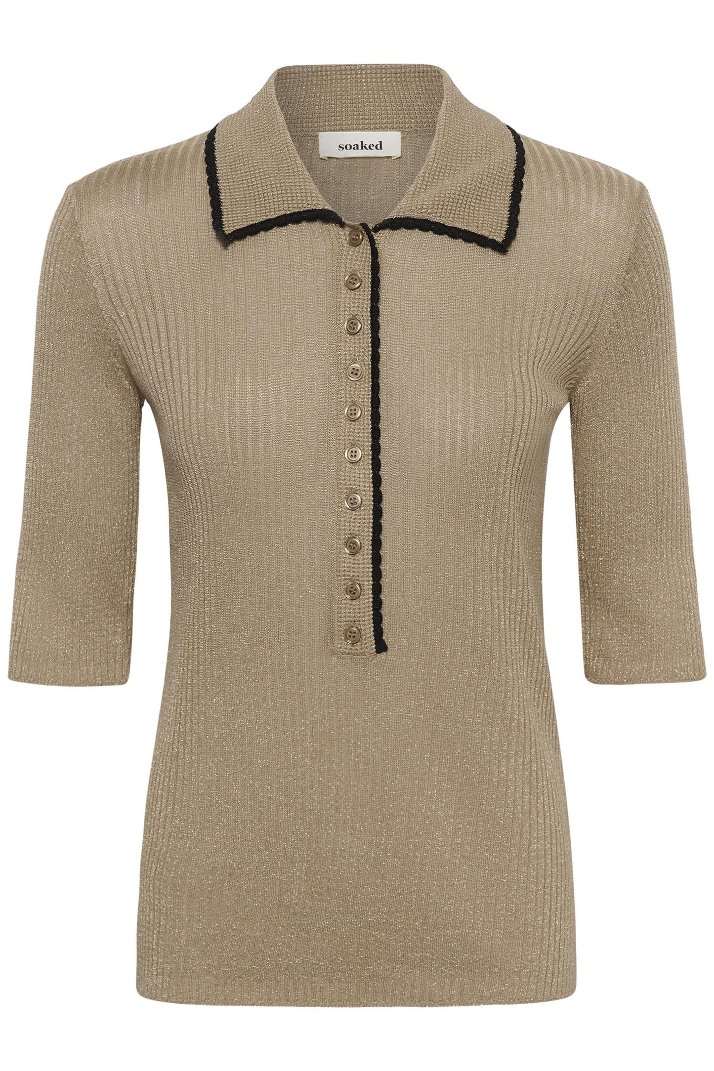 Laisa Polo Pullover Dune