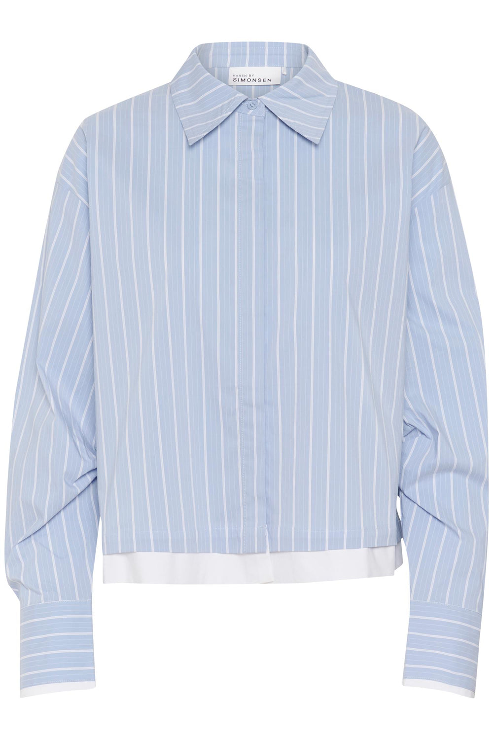 Tessa Shirt Light Blue Stripe