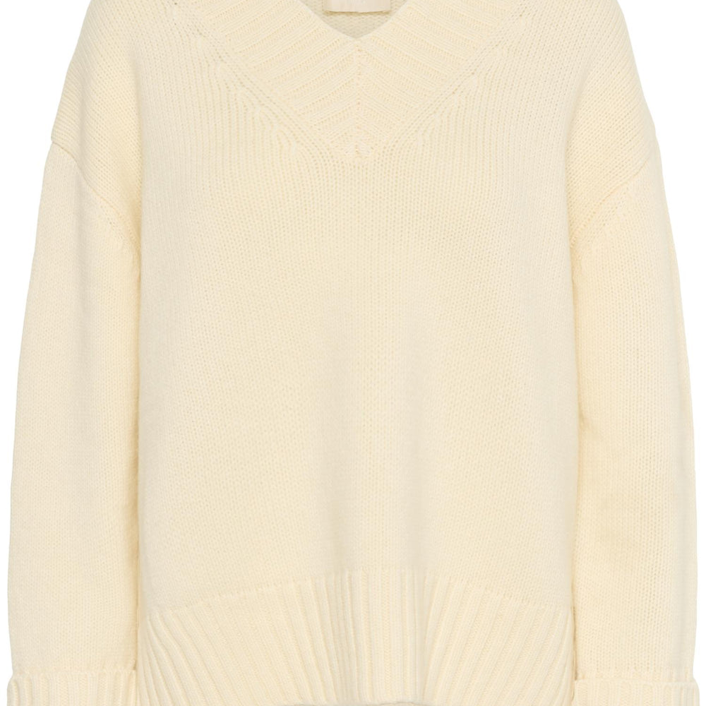 Moline V-neck Pullover Whisper White