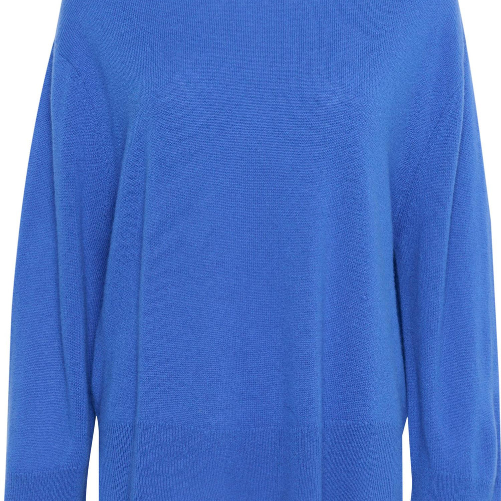 Callie Arrow Oversized Pullover Victoria Blue Melange