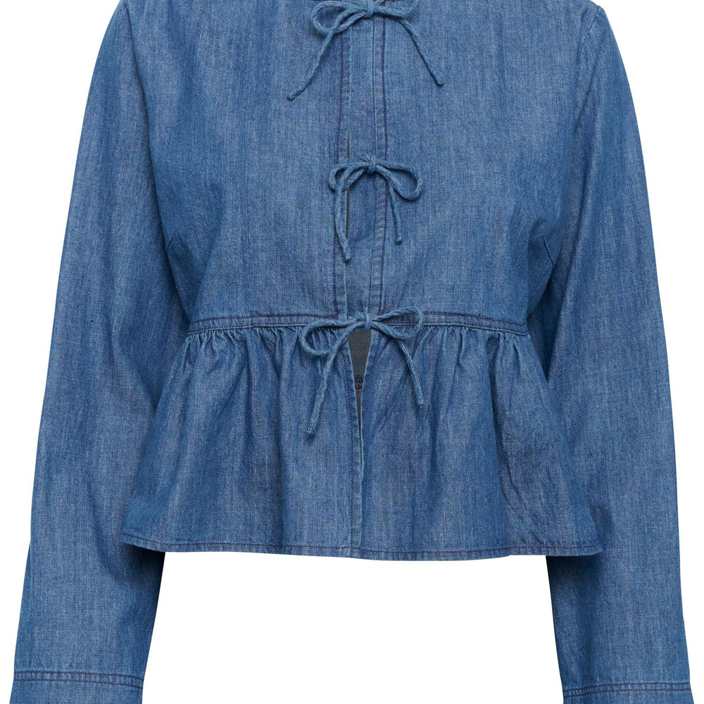 Chamy Blouse Medium Blue Denim