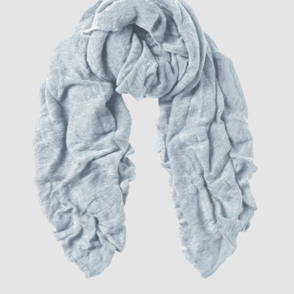 Milano Luxury Scarf Light Blue