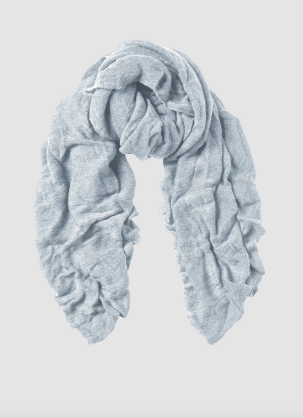 Milano Luxury Scarf Light Blue