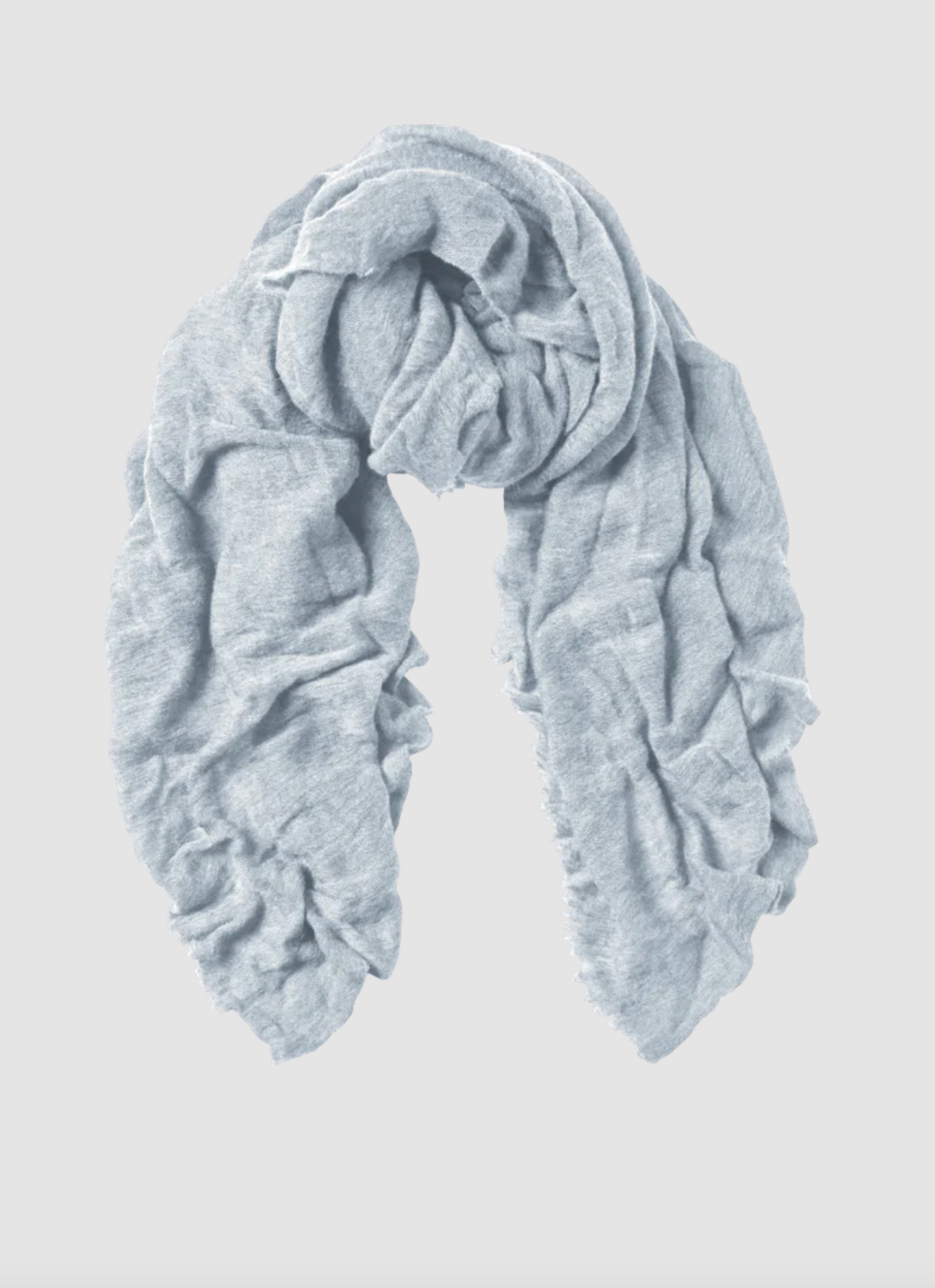 Milano Luxury Scarf Light Blue