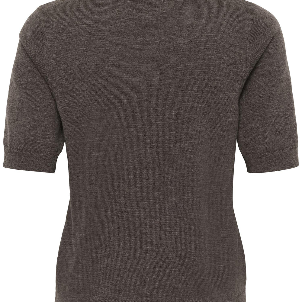 Everlottas Tee Dark Mink Melange