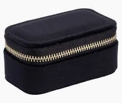 Velvet Jewellery Box Micro Black