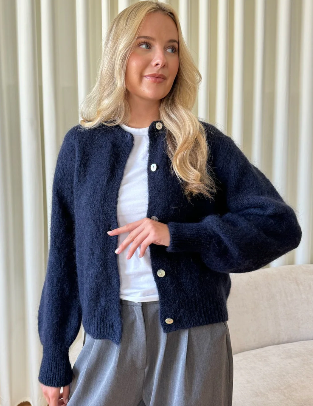 Ida Cardigan Navy