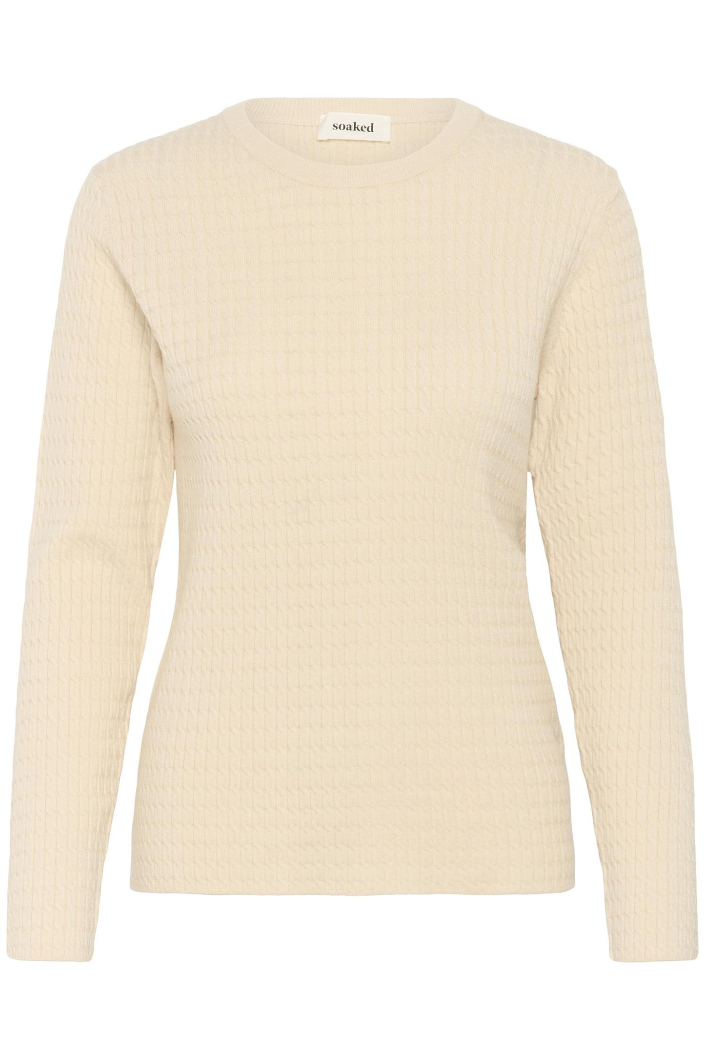 Spina Cable Pullover Sandchell