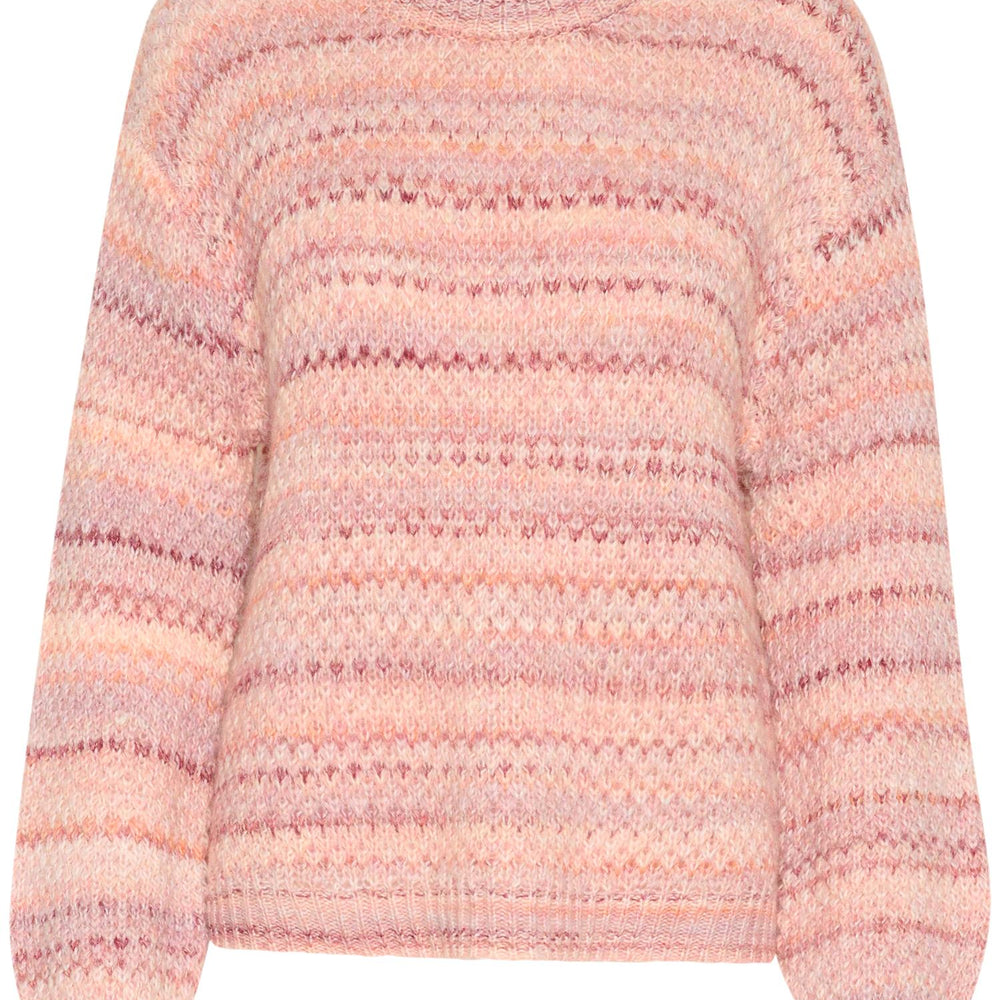 Hazel Pullover Pink Melange Multi