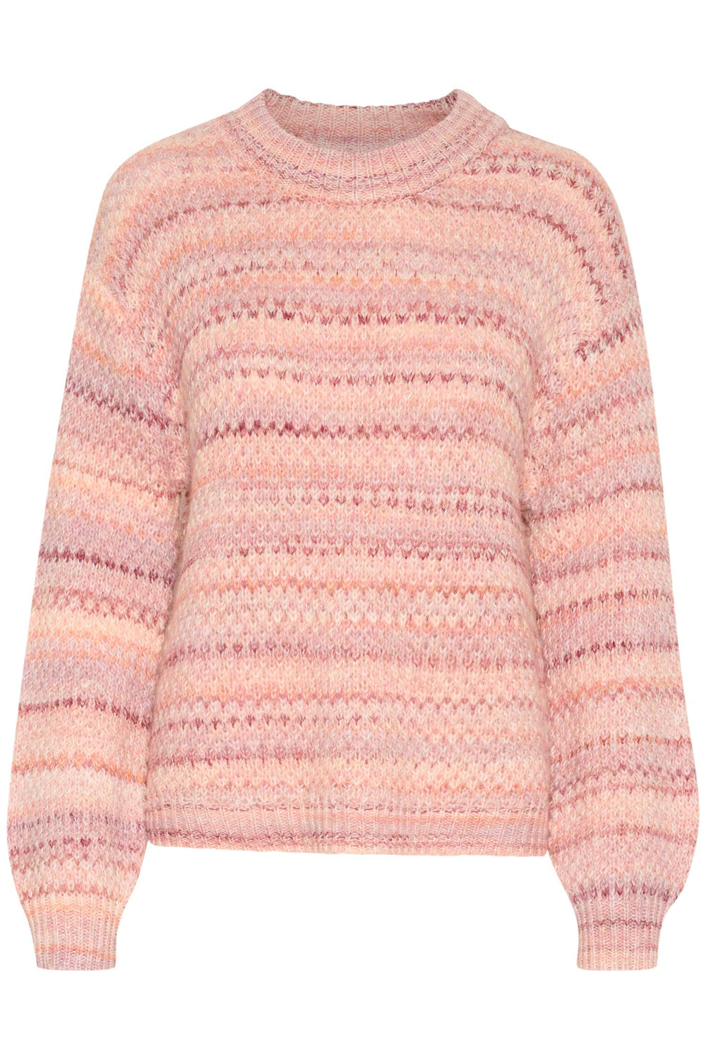 Hazel Pullover Pink Melange Multi