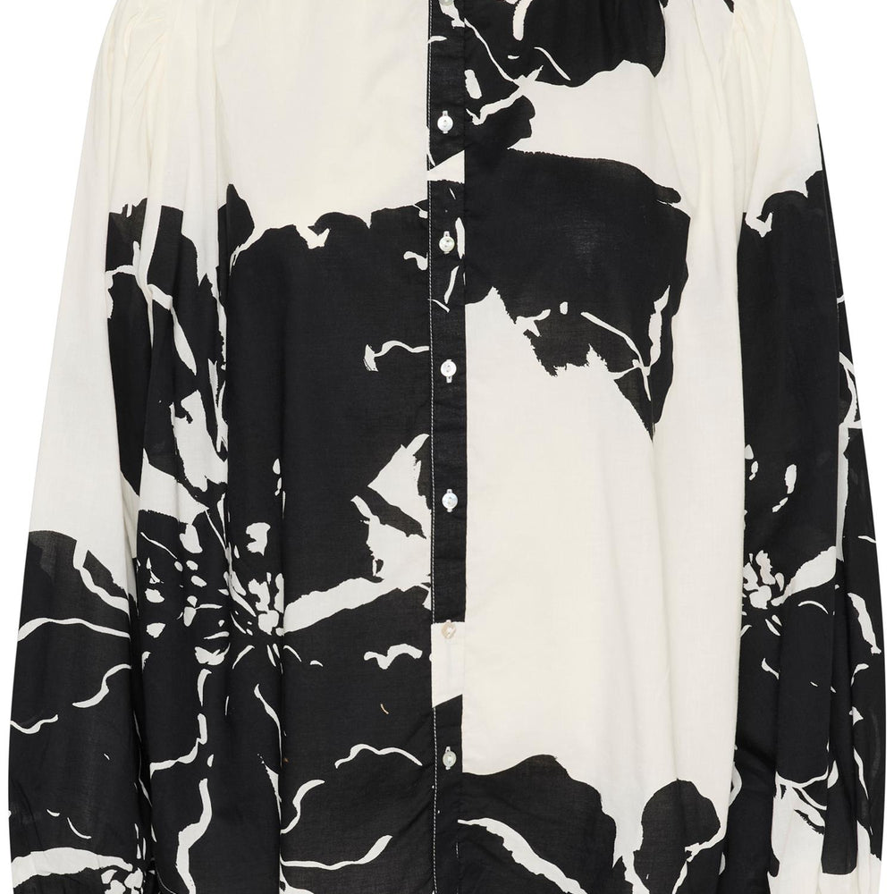 Joanne Shirt Whisper White W Black