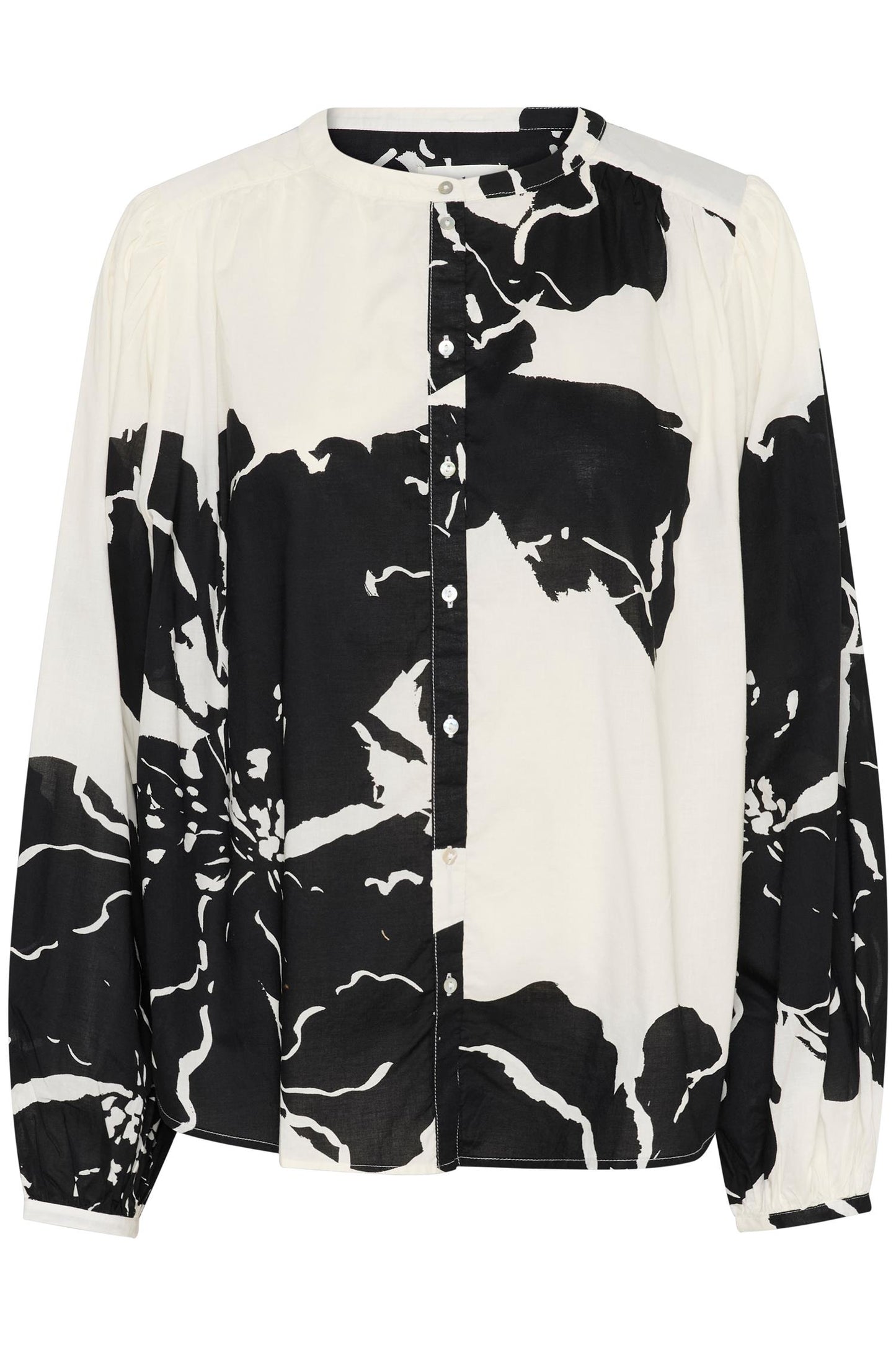 Joanne Shirt Whisper White W Black