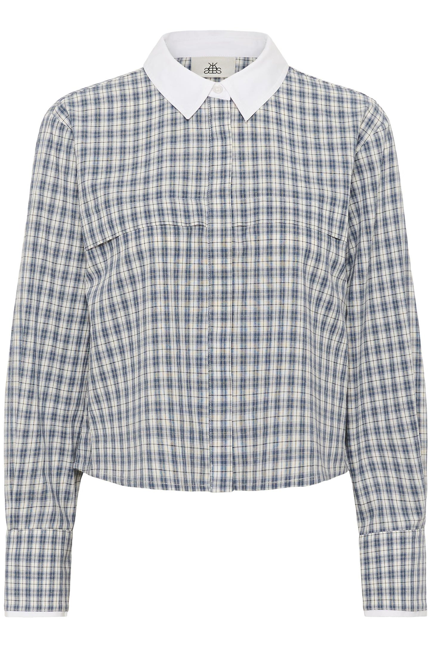 Capri Shirt Check Blue