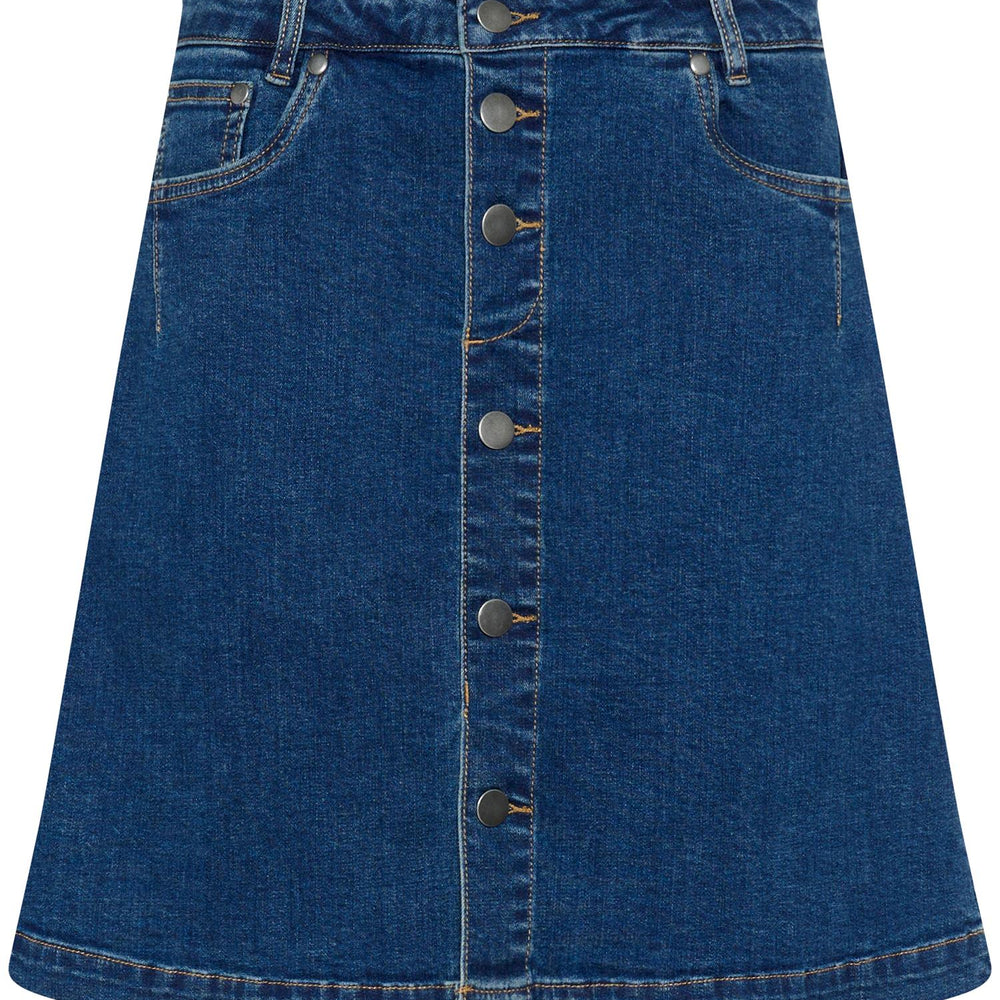 Lea Short Skirt Medium Blue