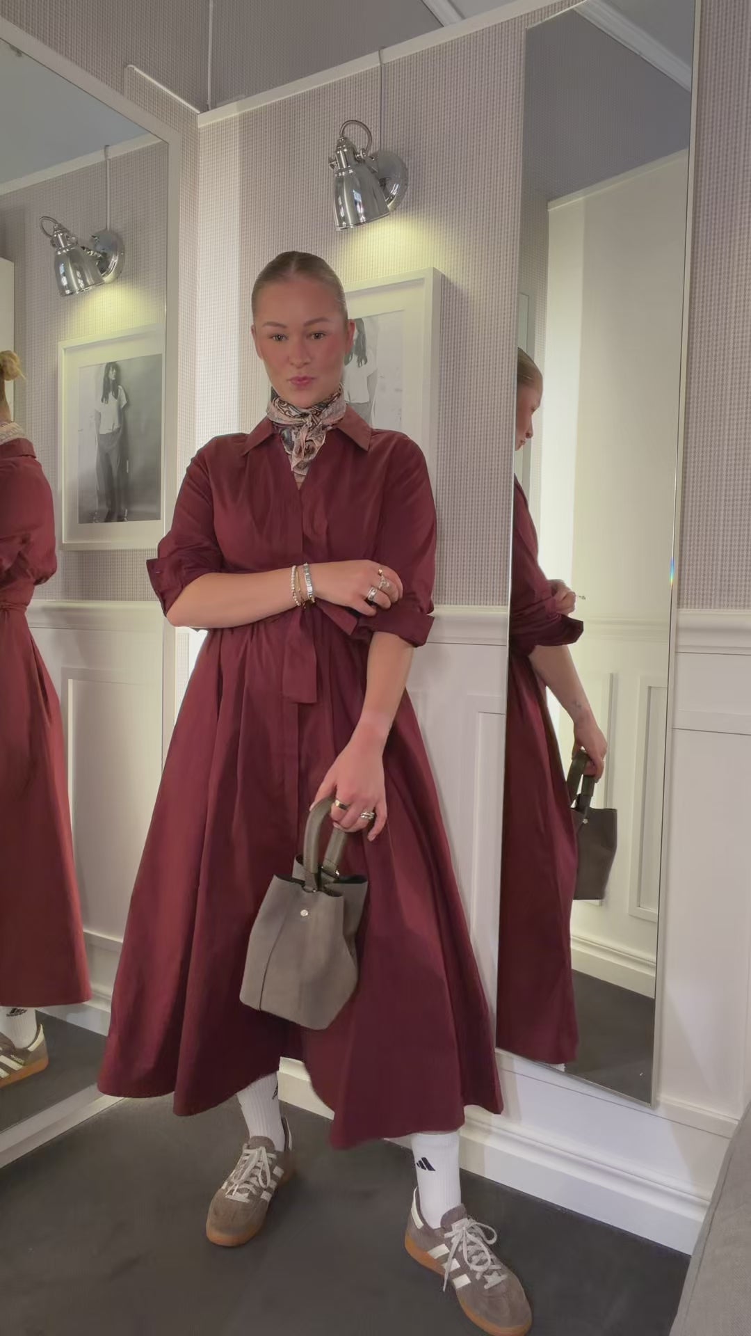 Elna Antoinett Dress Chocolate Truffle
